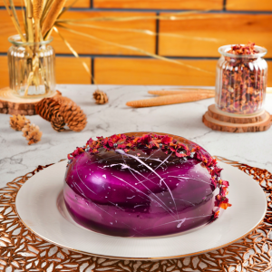 Blueberry Cream Cake